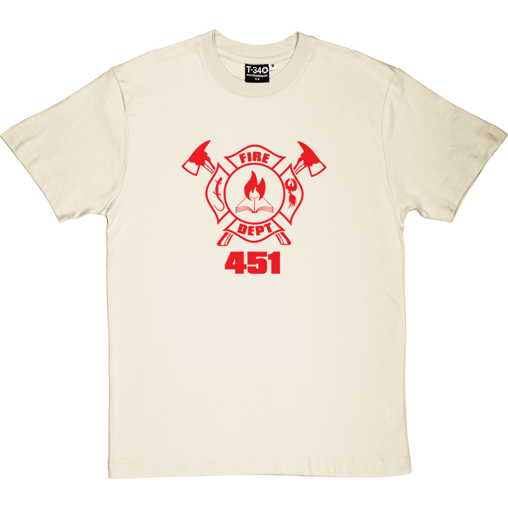 Fahrenheit 451 T-Shirt | RedMolotov