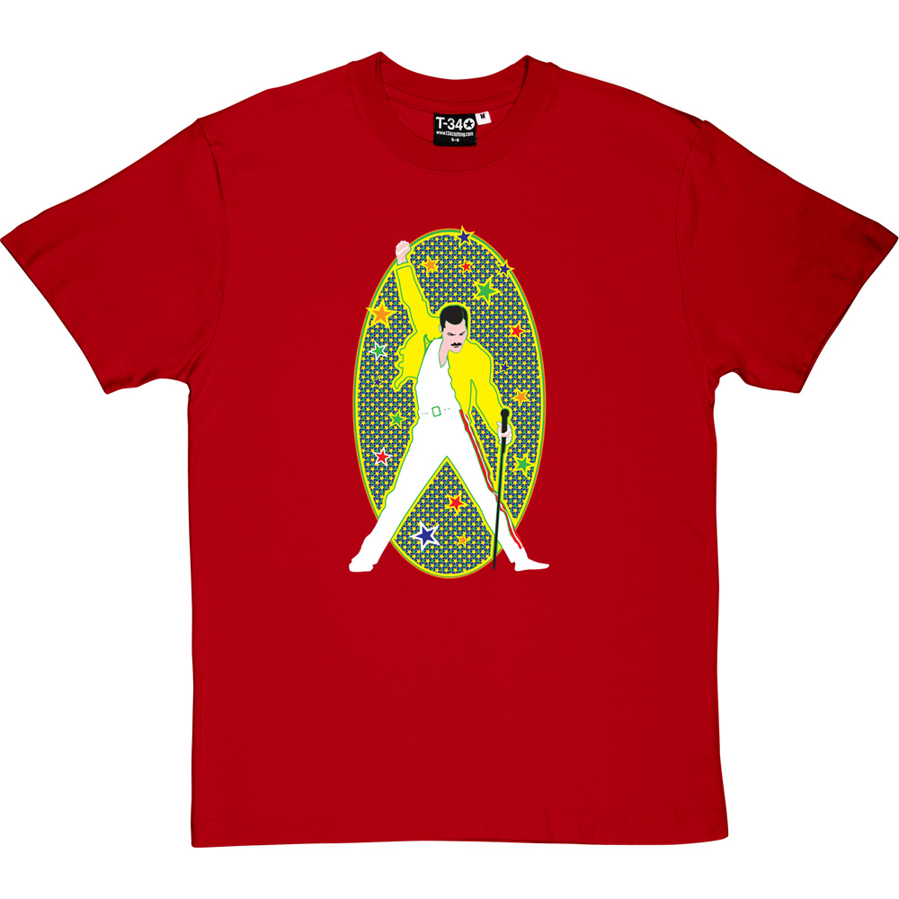 T-shirt Pour Homme De La Légende Du Rock Classique Freddie Mercury