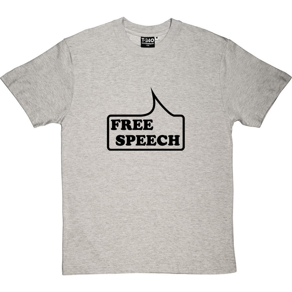 Free Speech T-Shirt | RedMolotov