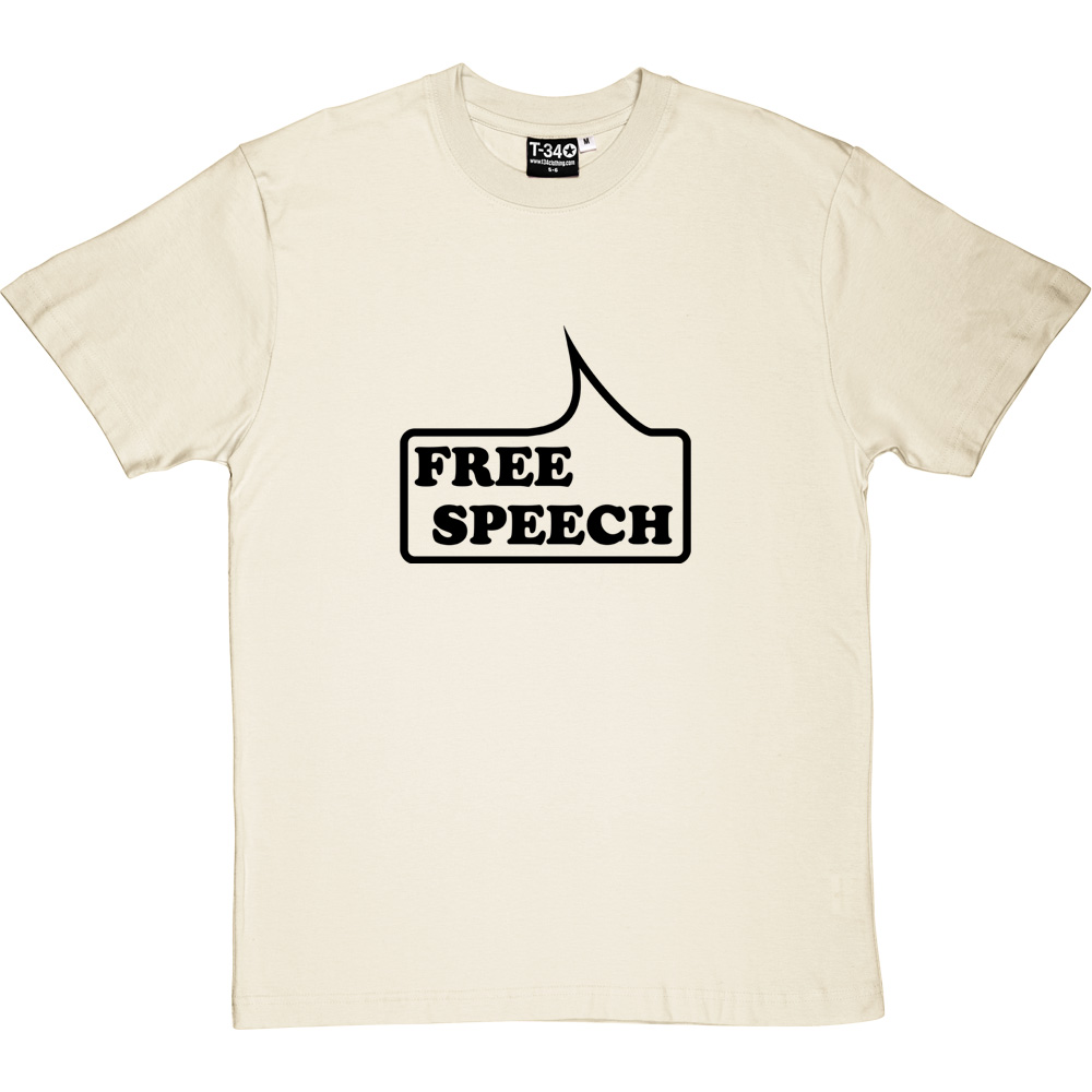 Free Speech T-Shirt | RedMolotov