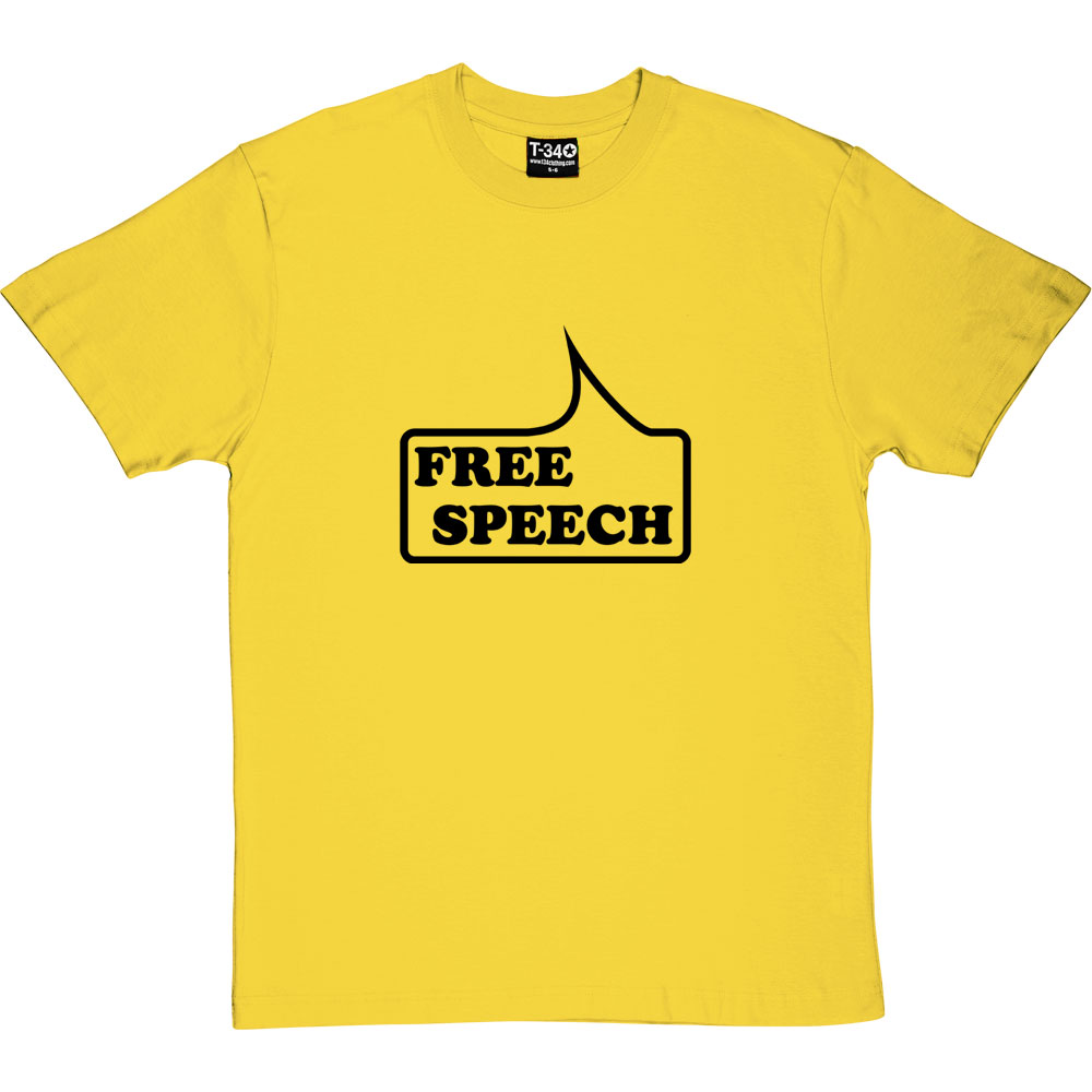 Free Speech T-Shirt | RedMolotov