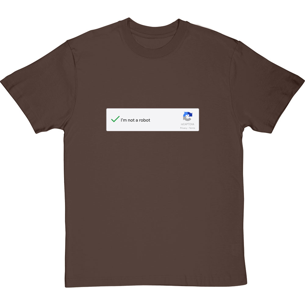 I'm Not A Robot T-Shirt | RedMolotov