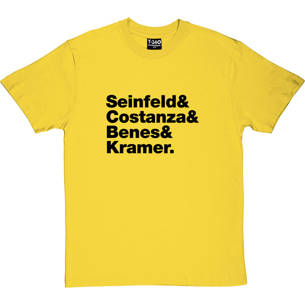 Seinfeld Line-Up T-Shirt | RedMolotov