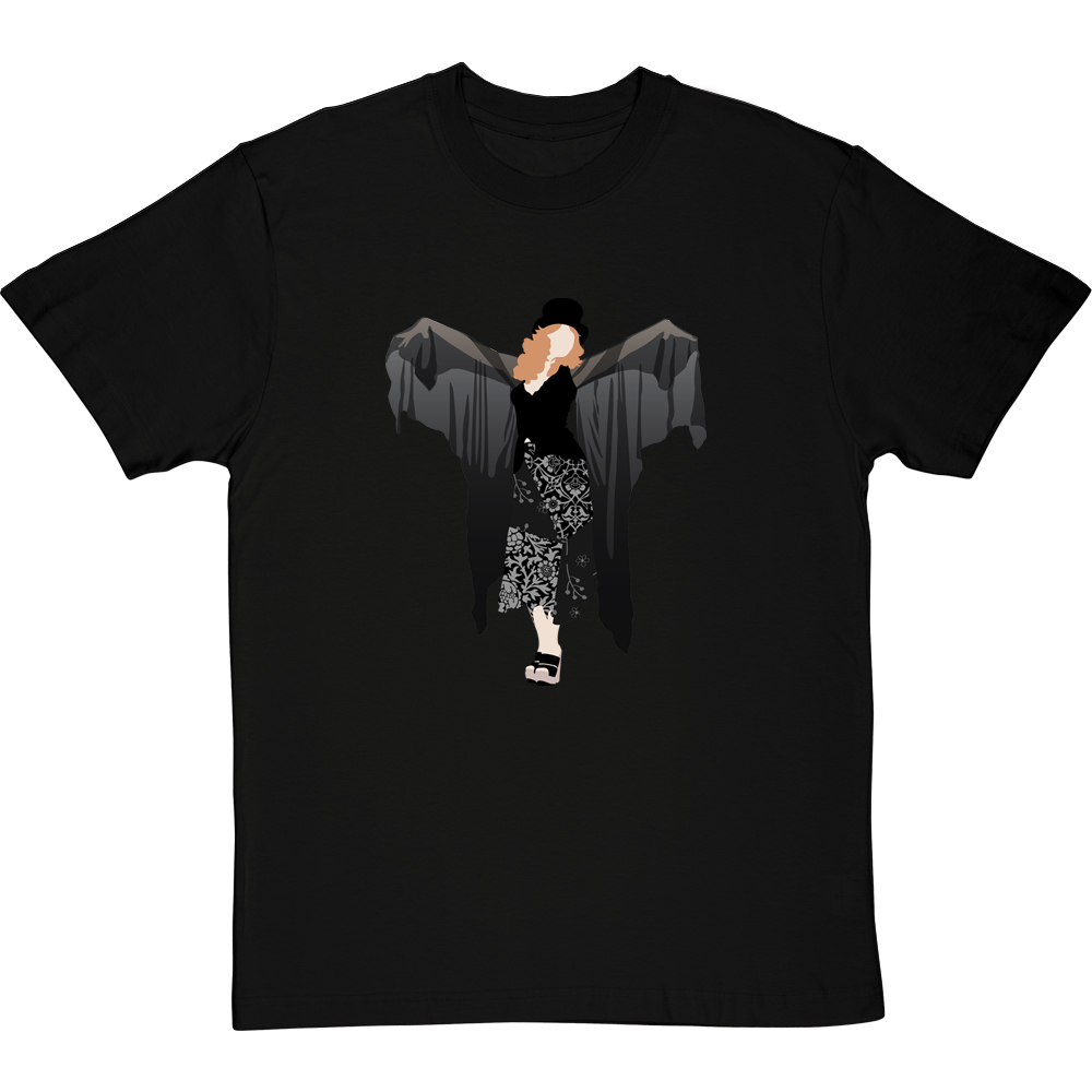 55 Years Of Stevie Nicks 1966-2021 T-Shirt Unisex - Maglietta In Cotone Nero Per Fan Del Rock, Taglia XXL