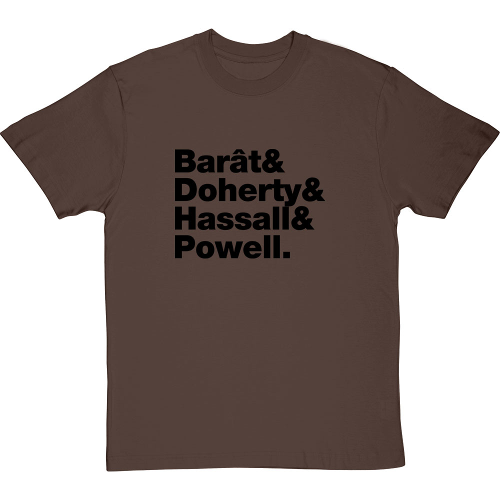 The Libertines Line-Up T-Shirt | RedMolotov