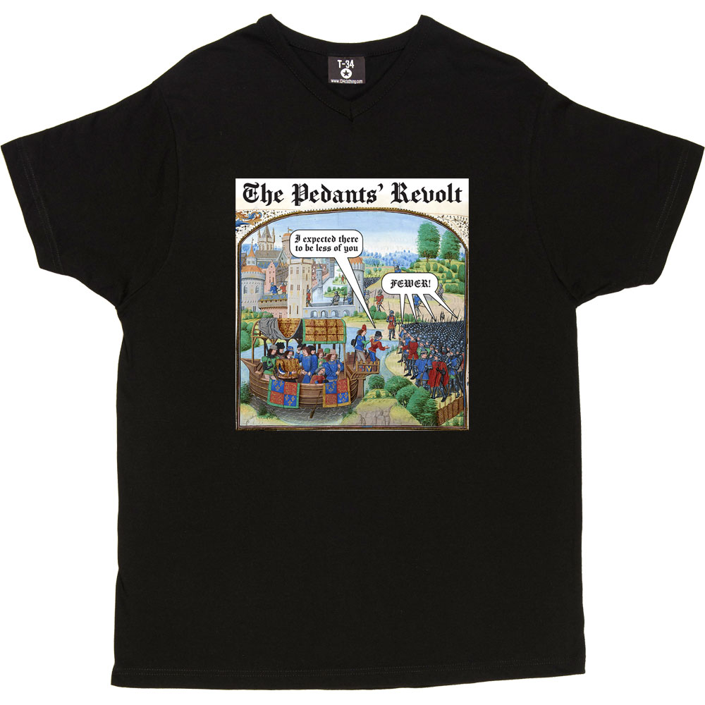 The Pedants' Revolt T-Shirt | RedMolotov