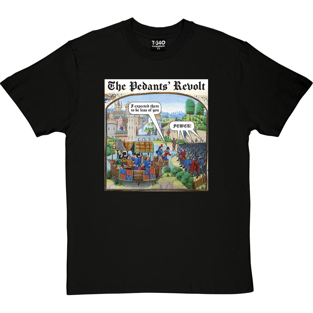 The Pedants' Revolt T-Shirt | RedMolotov