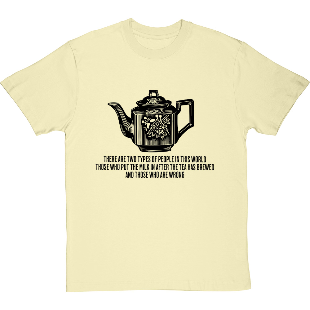 There Are Two Types Of Teaple T-Shirt | RedMolotov