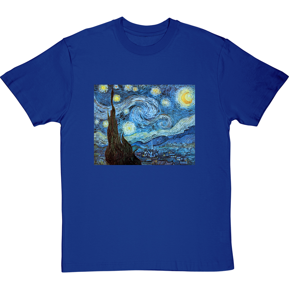 Star Wars Stormtrooper Van Gogh "A Starry Night" T-Shirt Size Men's Med Bin 8 | UK