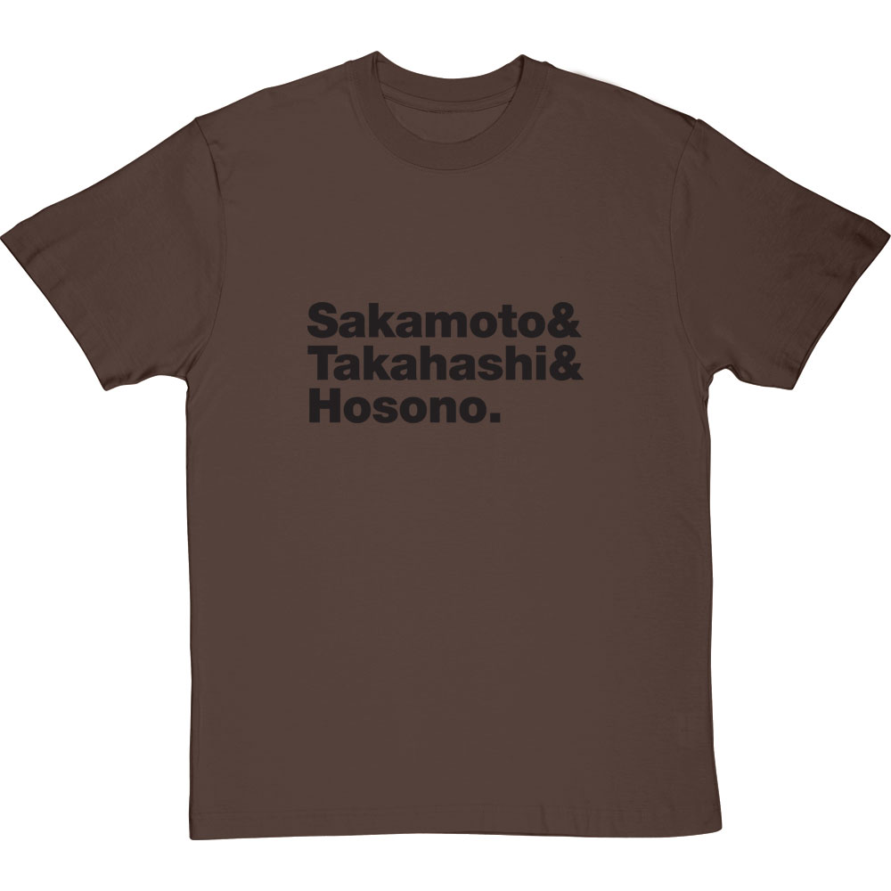 Yellow Magic Orchestra Line-Up T-Shirt | RedMolotov
